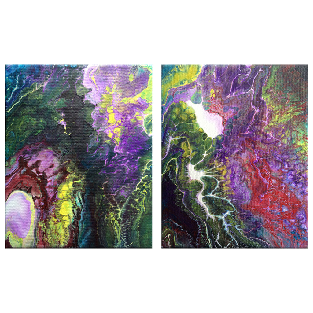 For Charmaine - Diptych